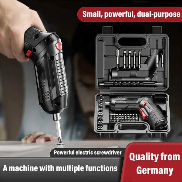 47 pcs set 4V Li-Ion Battery Power Electric Screwdriver