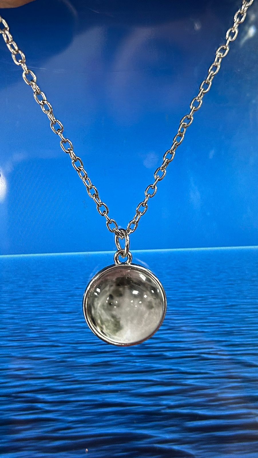 Cosmic Eclipse Locket  Moon Necklace 📿